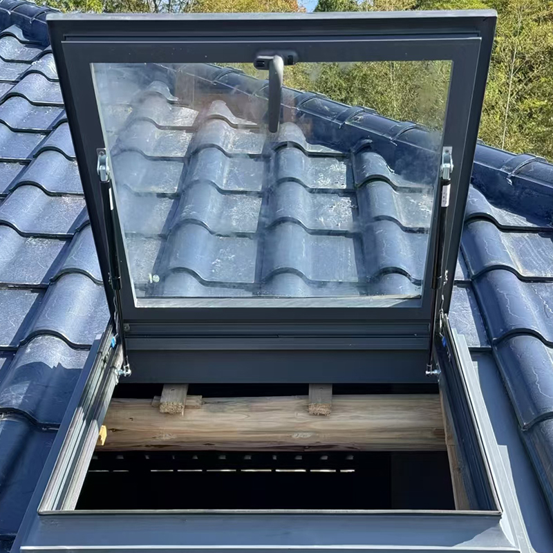 Claraboya manual (alto rendimiento de sellado)